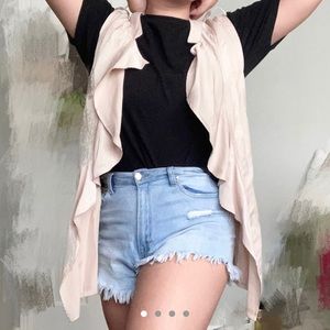 Forever 21 Plus Size Waterfall Vest